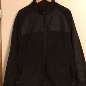 Calvin Klein black fleece jacket